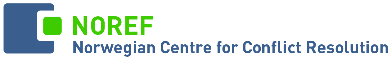 Logo of NOREF Norwegian Center for Conflict Resolution linking to their website