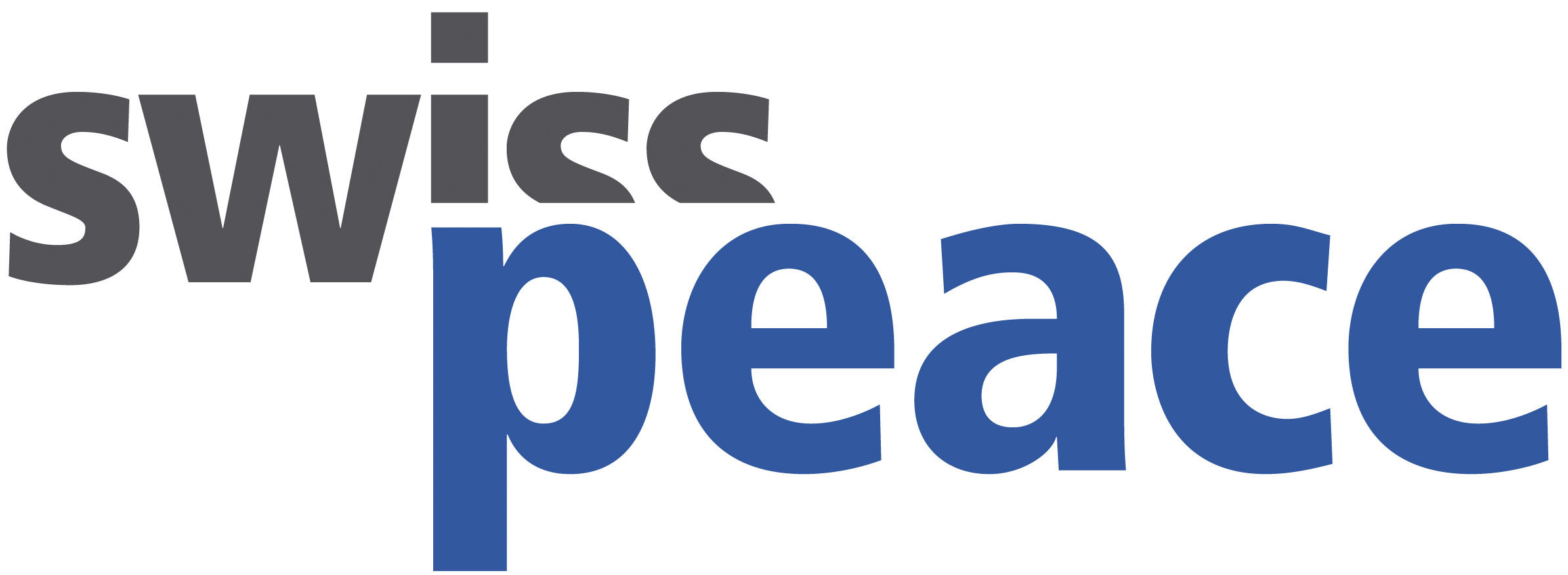 Logo of Swisspeace linking to their website